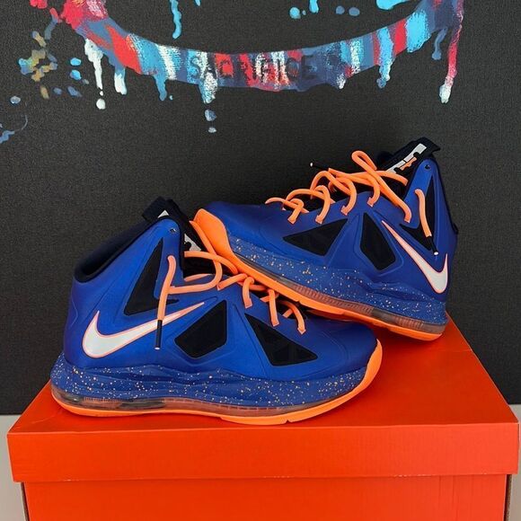 Lebron 10 GS “Superhero” Nike Sneakers - Picture 1 of 9